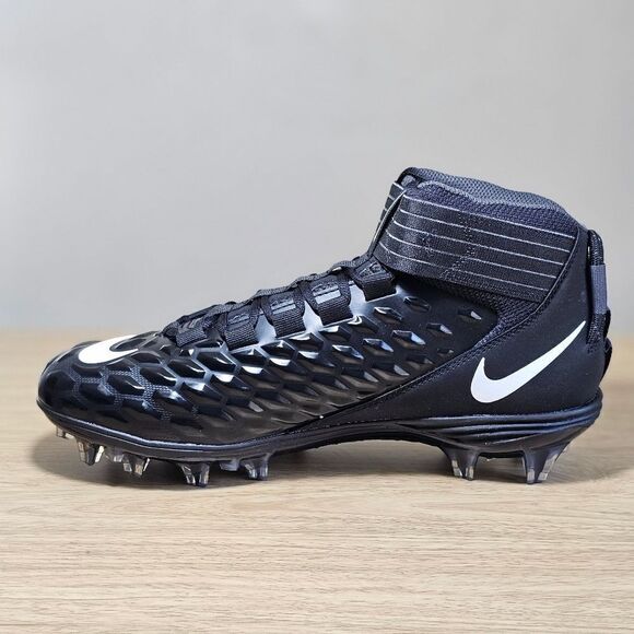 Nike Force Savage Pro 2 Football Cleats Shoes Men\'s 9 Black White New AH4000-002 main image 5